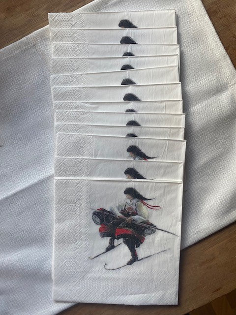 Gome med sus i serken servietter